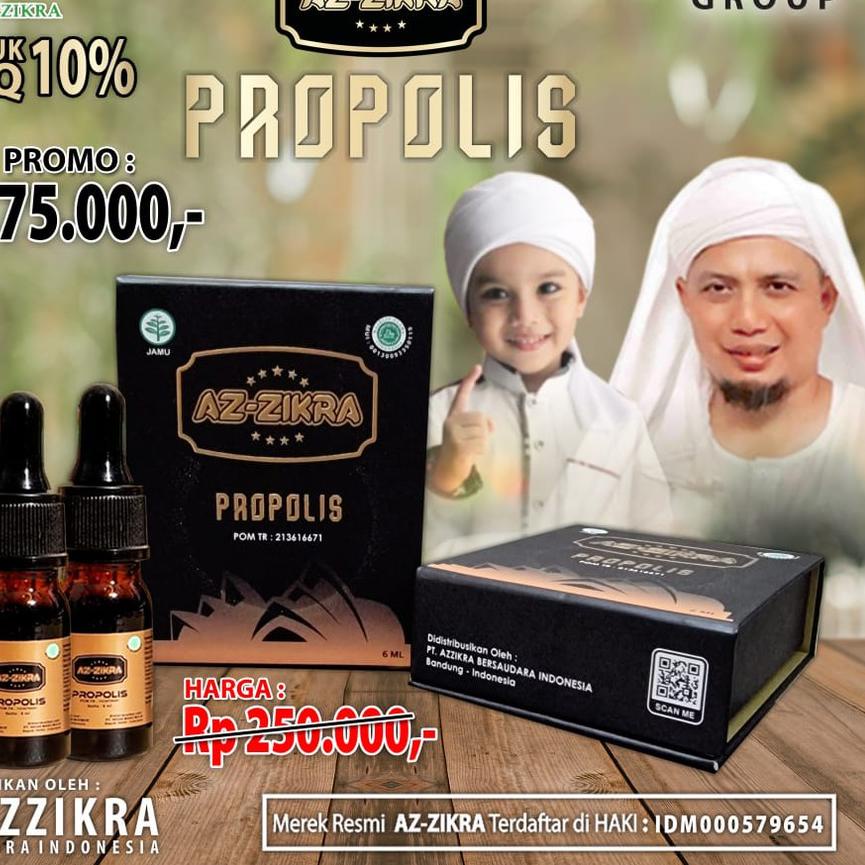 

➾ PROMO (COD) PROPOLIS AZ ZIKRA 6 ML AUSTRALIA ORIGINAL ☪