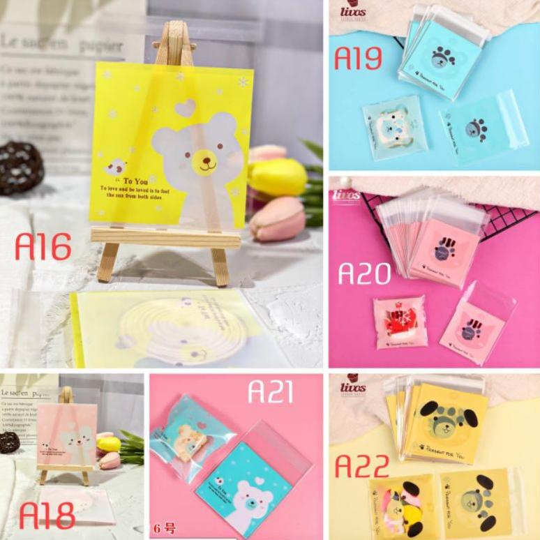 

Buruan Beli❆← Plastik cookies 10x10 cocok buat isi permen/ cookies isi 100pcs B34