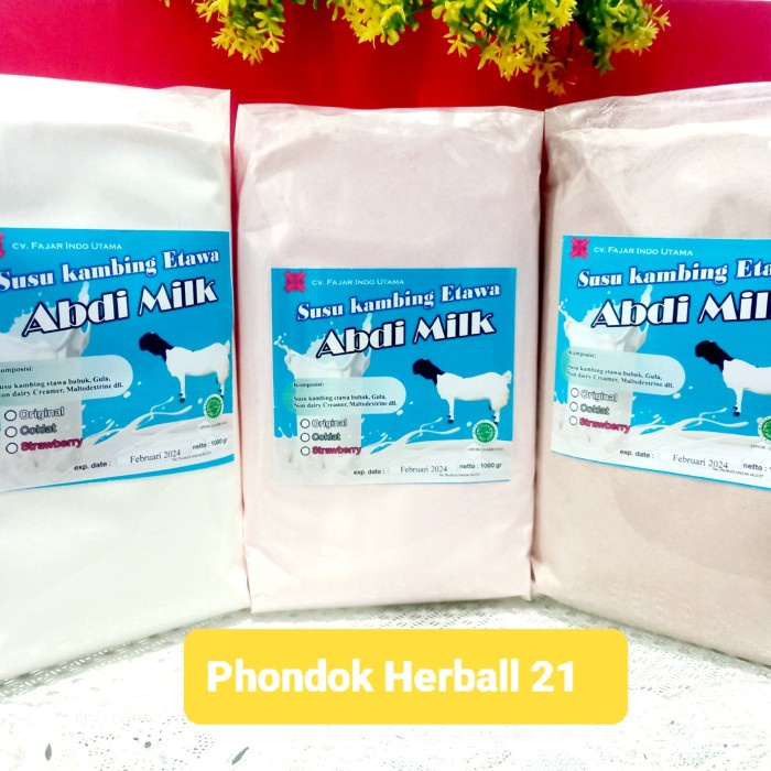 

[ COD ] Susu Kambing Etawa Bubuk Kiloan Gread 2 - Original