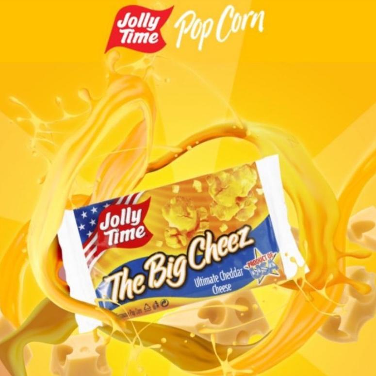 

COD 2.2 Popcorn Jolly Time The Big Cheez - Pop corn rasa Keju Kuning Top Seller