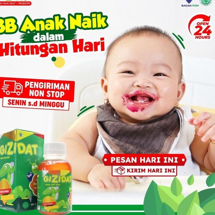 

♦ Gizidat anak penambah nafsu makan anak ℗