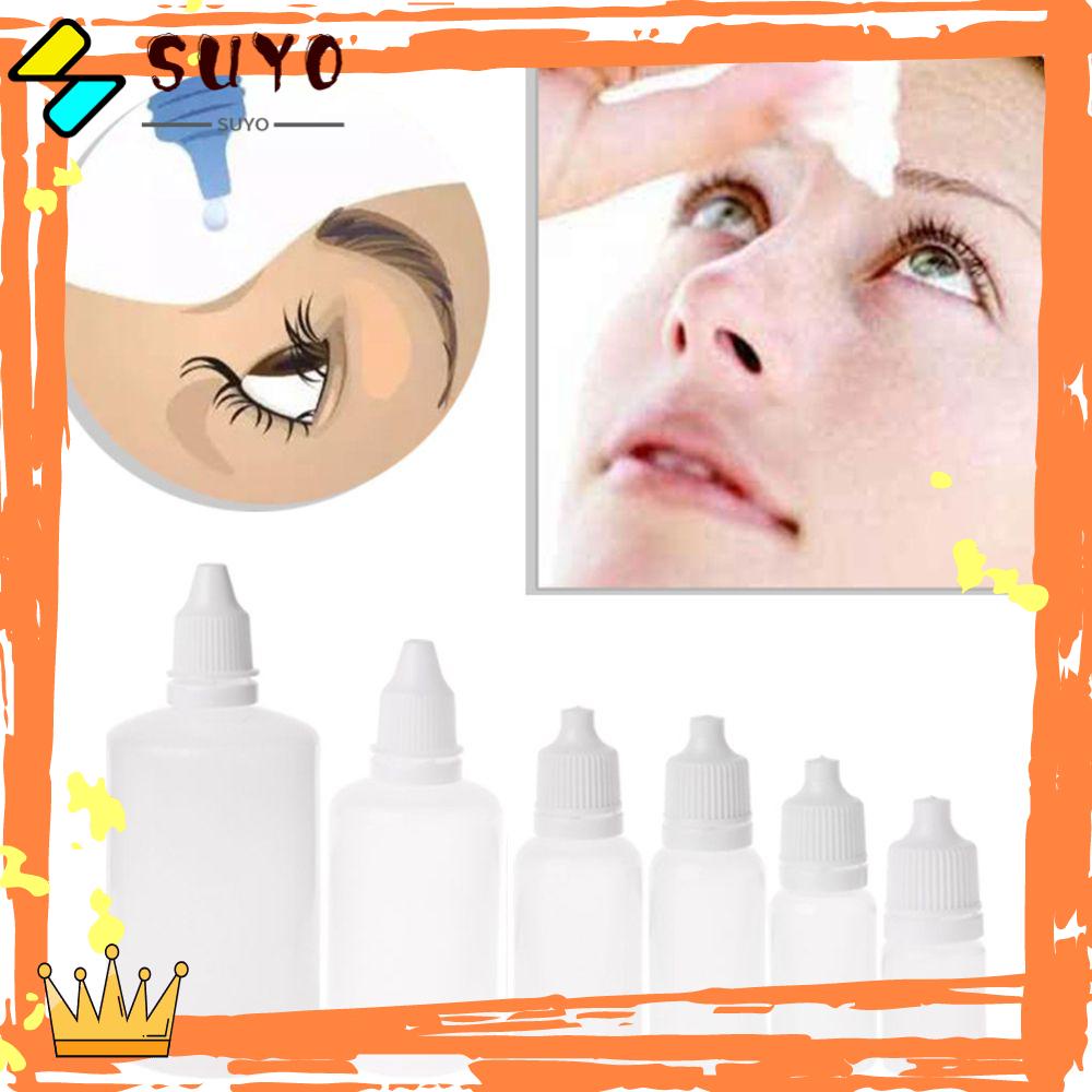 Suyo 1/5pcs 5/10 /15 /20 /50/100ml Botol Pencet Scrapbooking Tetes Mata Cairan Sample Kertas Quilling