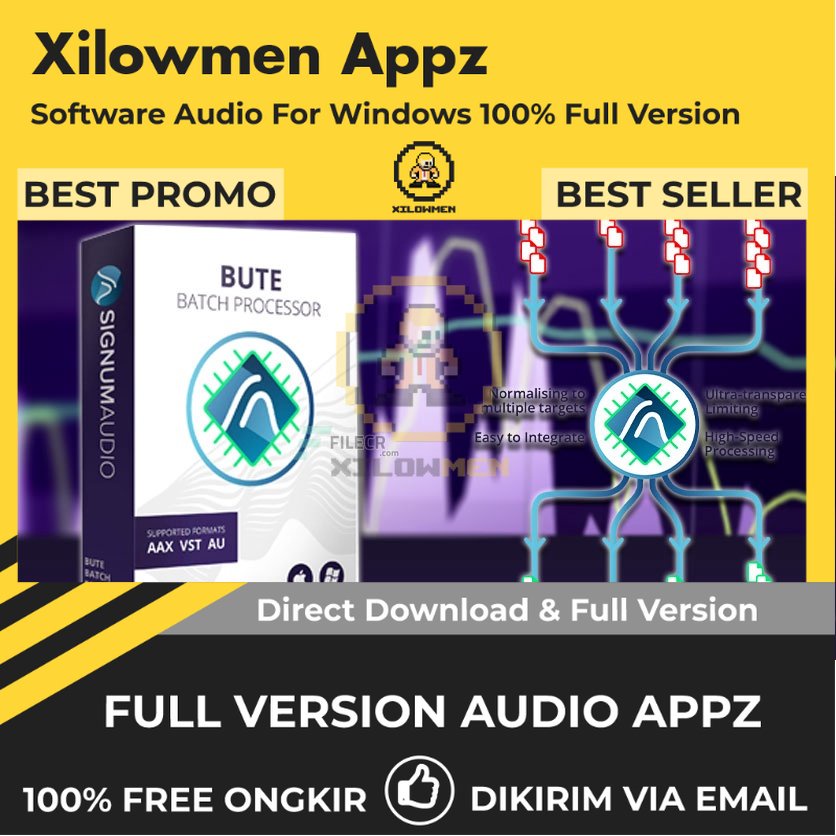 [Full Version] Signum Audio Bute Batch Processor Pro Lifetime Audio Software WIN OS