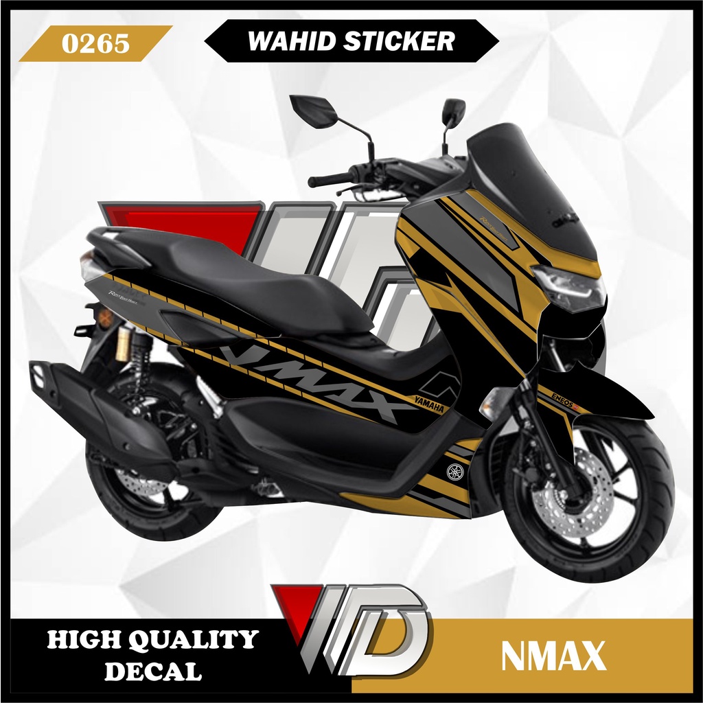 0265 Decal stiker sepeda motor yamaha nmax full body motif keren