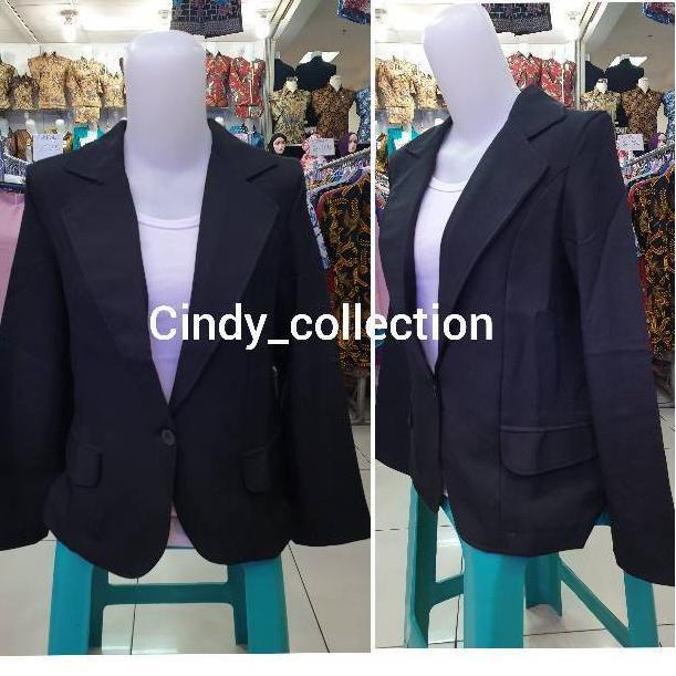 MURAH BANGET BLAZER WANITA HITAM FORMAL BLAZER HITAM BLEZER WANITA BLAZER KANTOR BLAZER FORMAL BLAZE