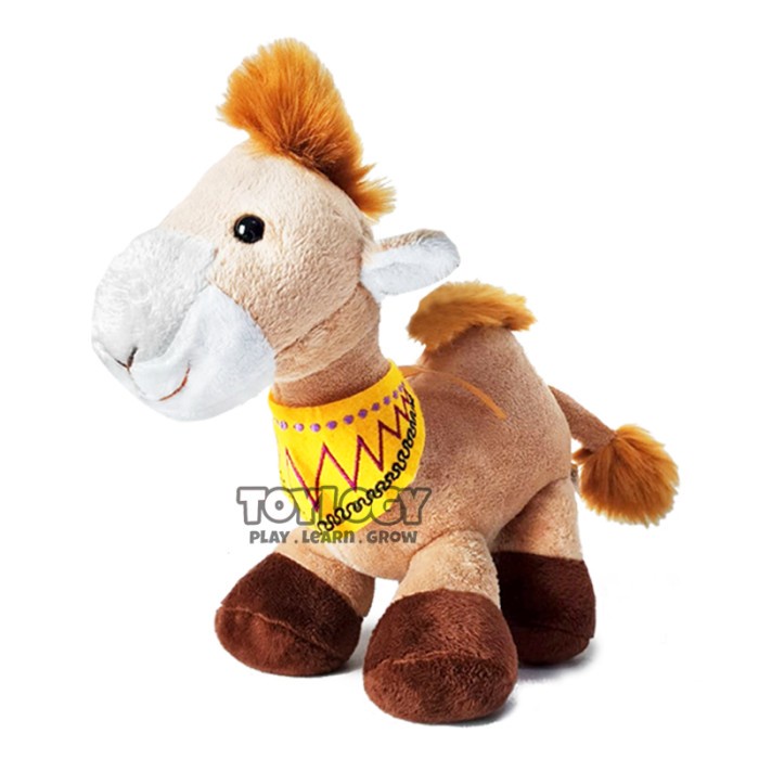 Boneka Anak Seulgy Marley Scarf Hewan Jerapah Unta Lucu Stuffed Plush Giraffe Horse Doll