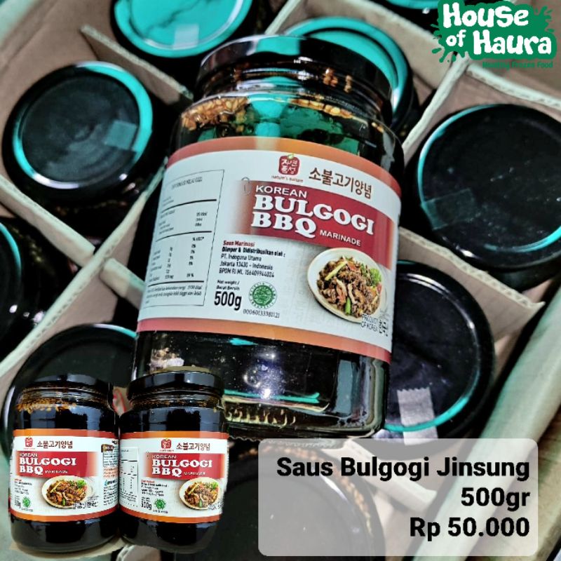 

Saus Bumbu Bulgogi Jinsung 500gr