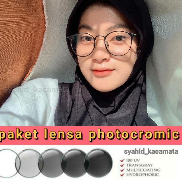 VIRAL kacamata PHOTOCROMIC minus antiradiasi (paket frame+lensa) 9006 kacamata