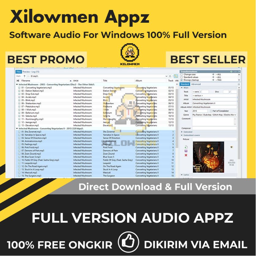 [Full Version] TagScanner Pro Lifetime Audio Software WIN OS