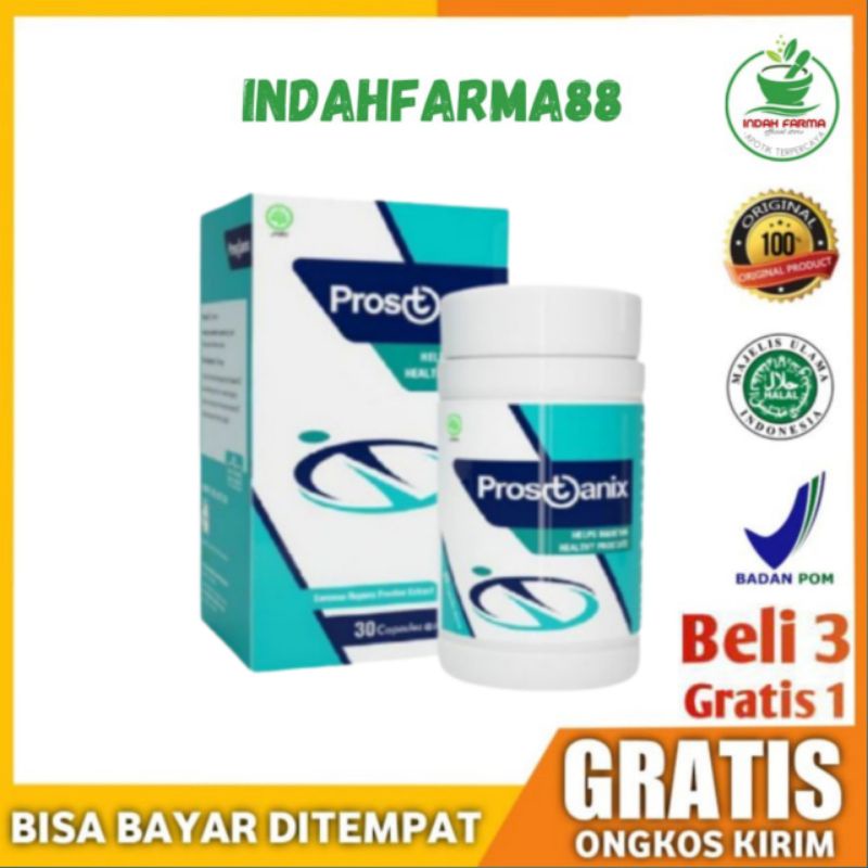 Prostanix asli original obat prostat herbal alami bergaransi lulus uji Bpom