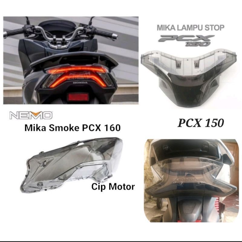 Mika smoke lampu belakang pcx Mika stoplamp Pcx 150 Pcx 160