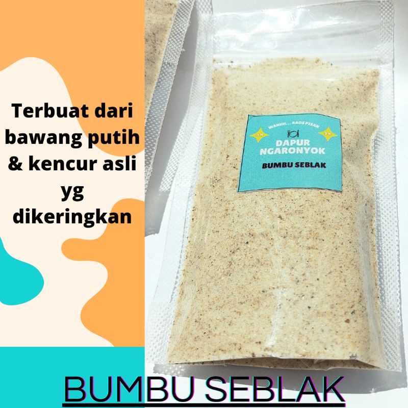 bumbu seblak instan,bumbu seblak,bumbu kering seblak,bumbu kencur,bumbu bawang putih,seblak garut,se