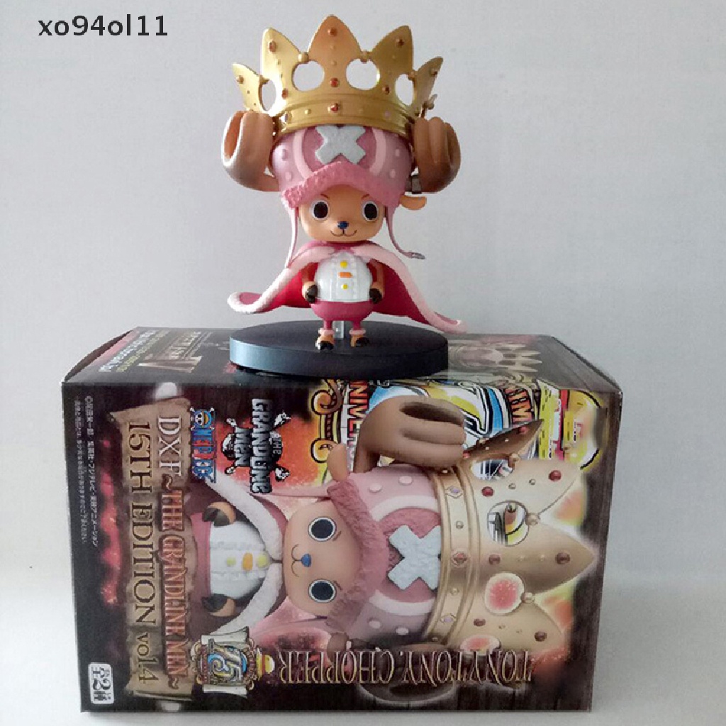 Xo Anime One Piece Figure Mahkota Chopper PVC Action Figure Model Boneka Mainan Natal OL