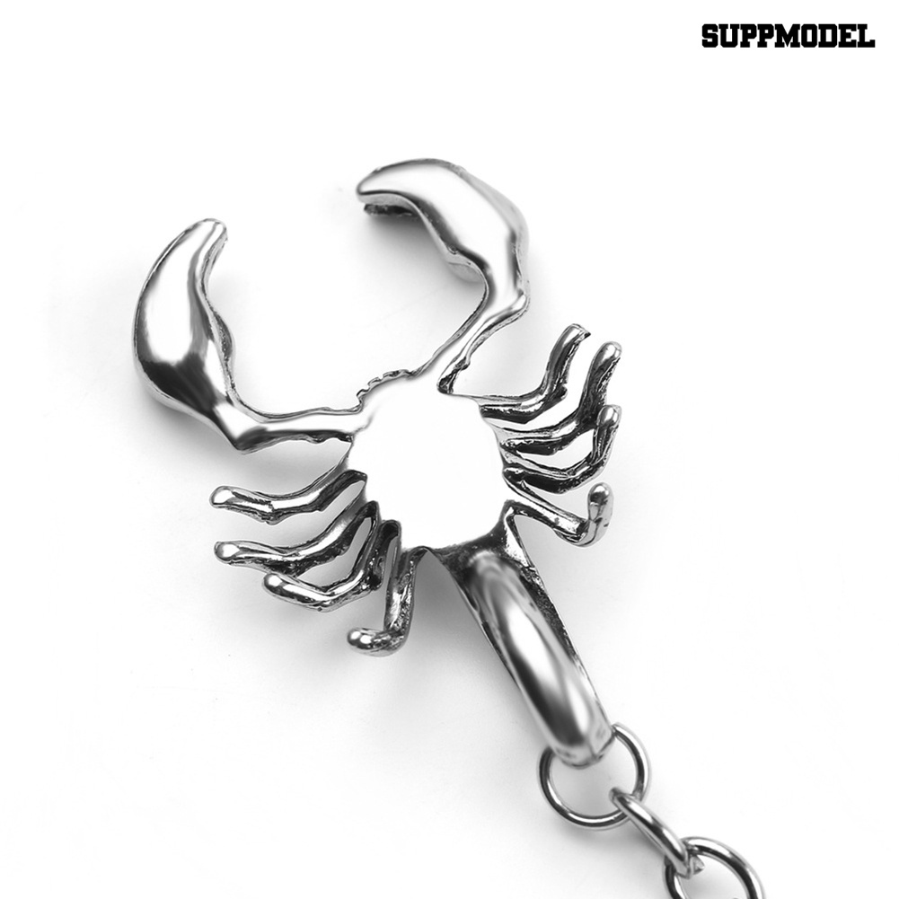 [SM] Retro Unisex Alloy Scorpion Pendant Gantungan Kunci Tas Hiasan Gantung Key Chain Ring