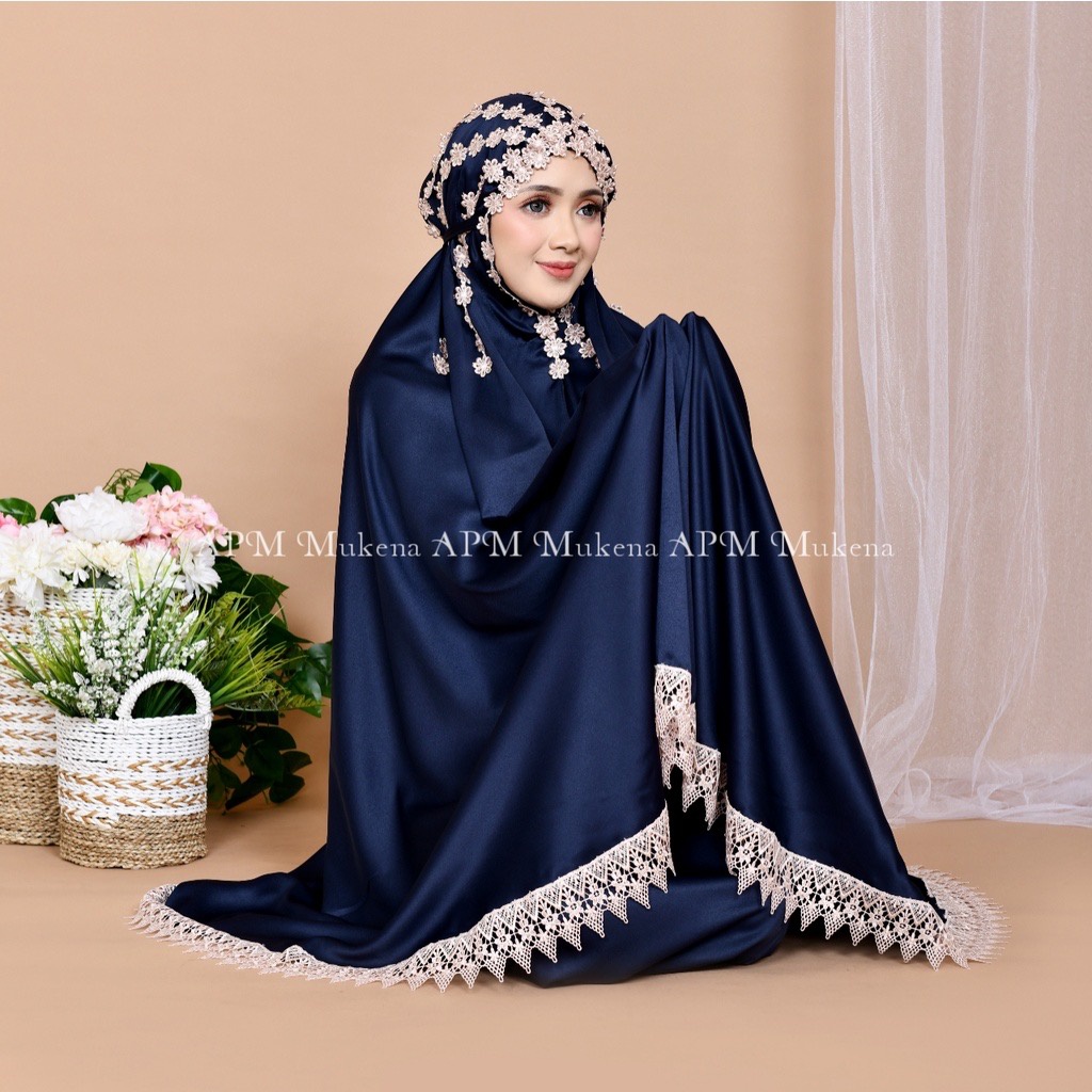 Mukena VELVET RIA RICIS | Mukena SILK PREMIUM | Mukena Travel | Free Bag