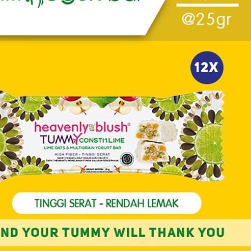 

➹ Yogurt Heavenly Blush Tummy Bar Lime [12 Pcs x 25Gr] ♠