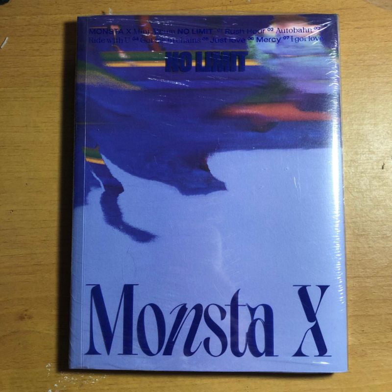 MONSTA X NO LIMIT ALBUM SEALED