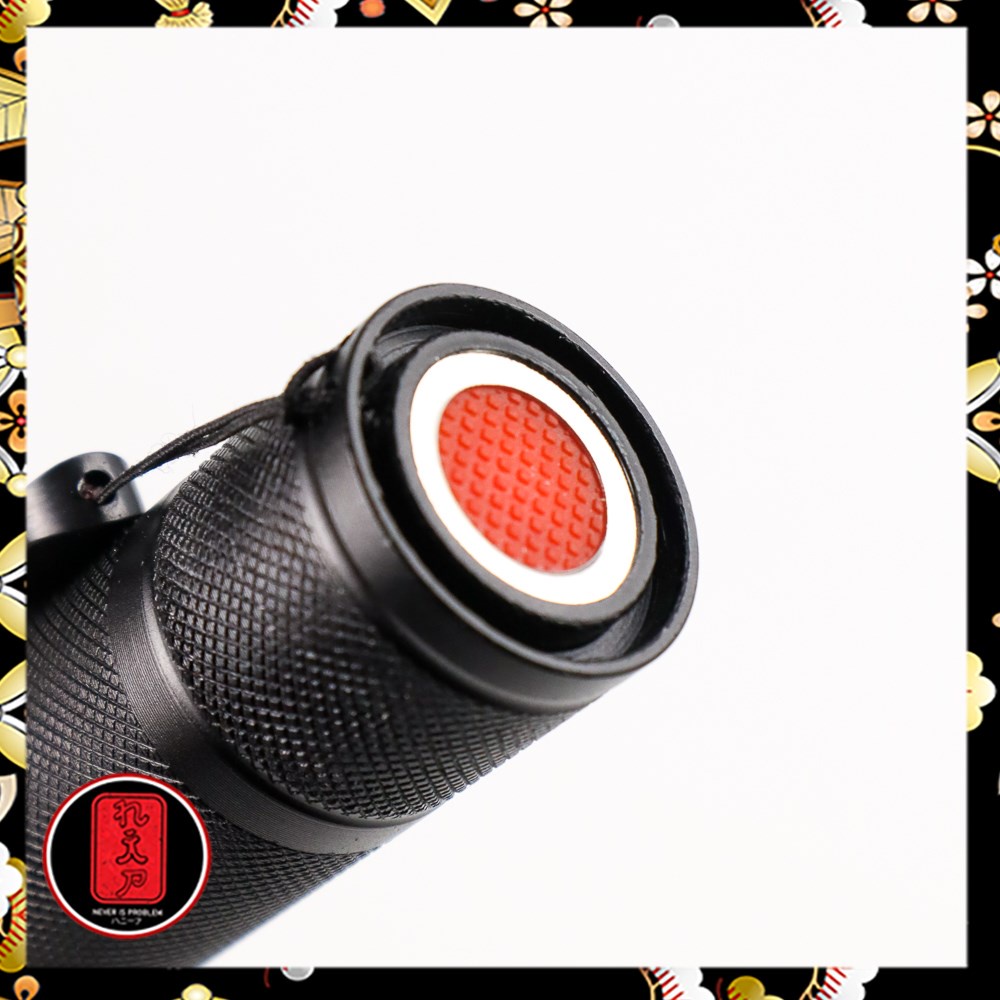TaffLED Senter LED Torch Cree XM-L T6 8000 Lumens - E17 COB - Black