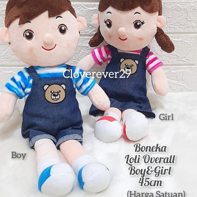 ➨ Boneka Xiomi Girl Loli Overall Boy Girl Lucu ☈
