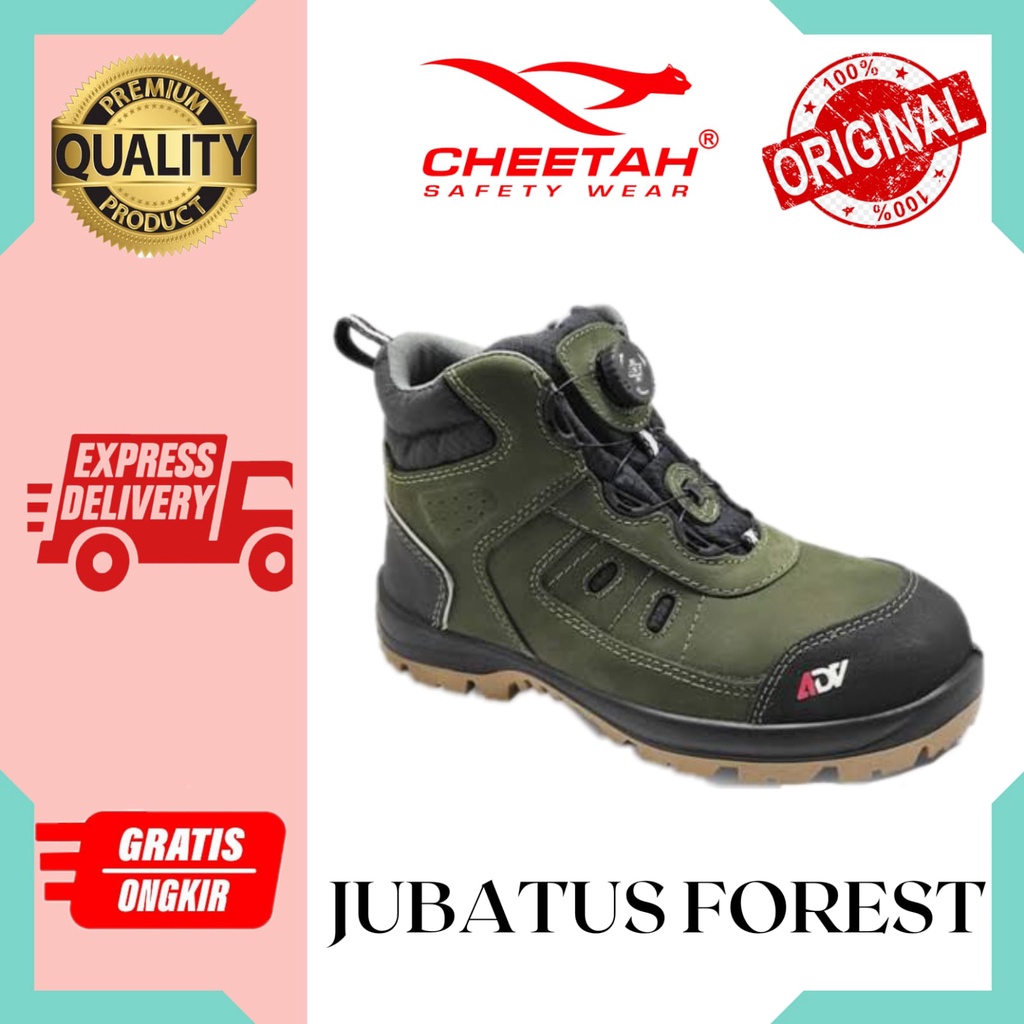 Sepatu Safety Cheetah Advance Jubatus Forest / Safety Shoes Cheetah Jubatus Forest
