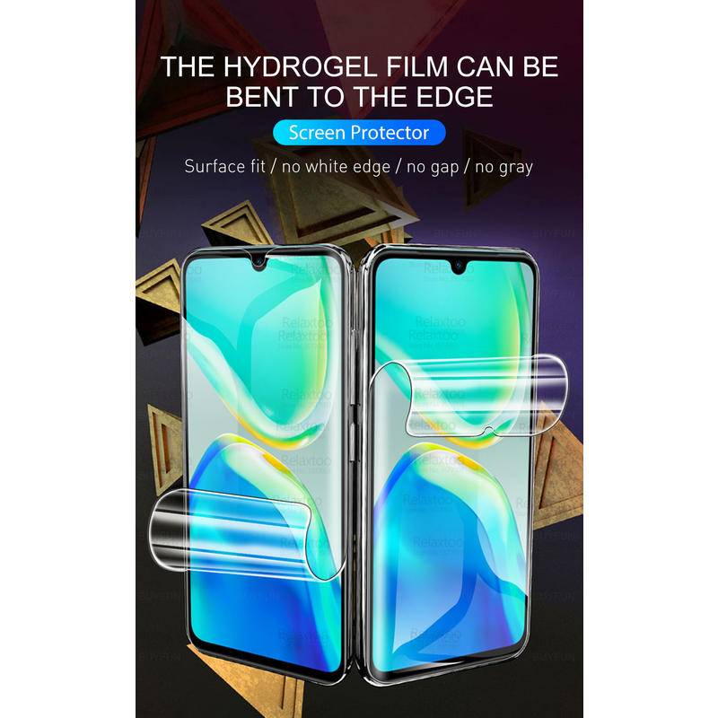 3pcs Untuk Vivo V25 Pro 5G Hydrogel Film Untuk Vivo V25Pro Curved Soft Film Untuk Vivo V25E 2022 4G 5G Pelindung Layar Bukan Tempered Glass