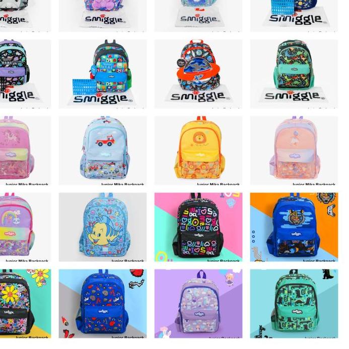 ✦ Tas Smiggle junior /tas ransel smiggle/tas smiggle ❅