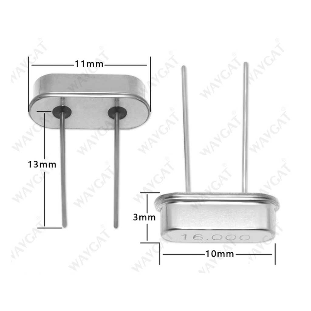 CRYSTAL XTAL OSCILLATOR OSILATOR Clock 16MHZ 8MHZ 12MHZ DIP HC-49S 16 Mhz 12 Mhz 8Mhz