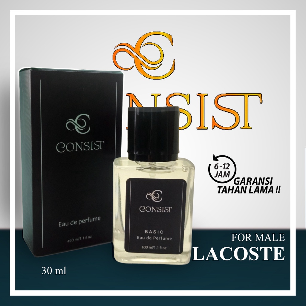 Consist Parfum Lacoste Tahan Lama - Parfume Pria