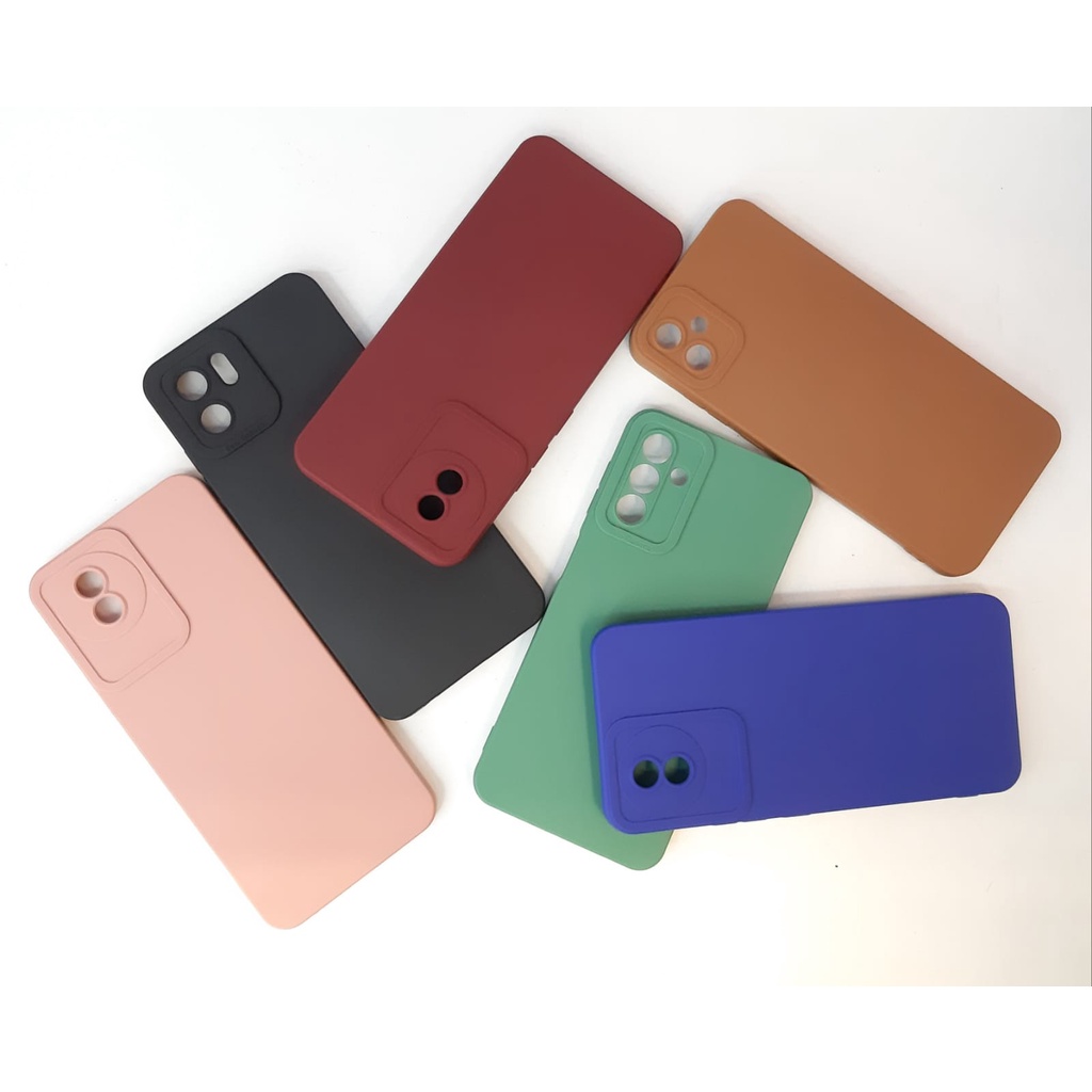 Softcase Luxury Pro Camera slim Samsung A05 samsung A05S A04 A04e A04s A24  A34  A54 Redmi A1 Redmi 12C Vivo Y27