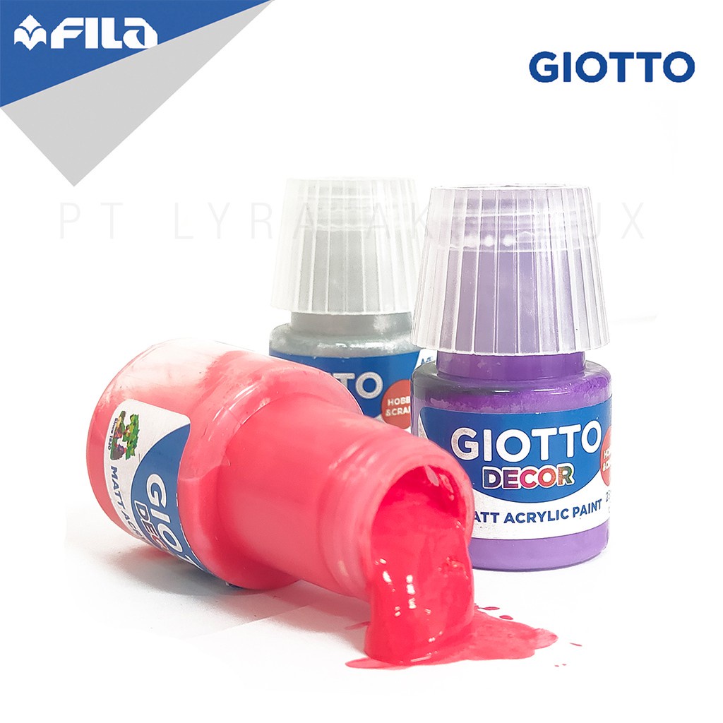 

Giotto Decor Acrylic Cat Akrilik Satuan 25ml