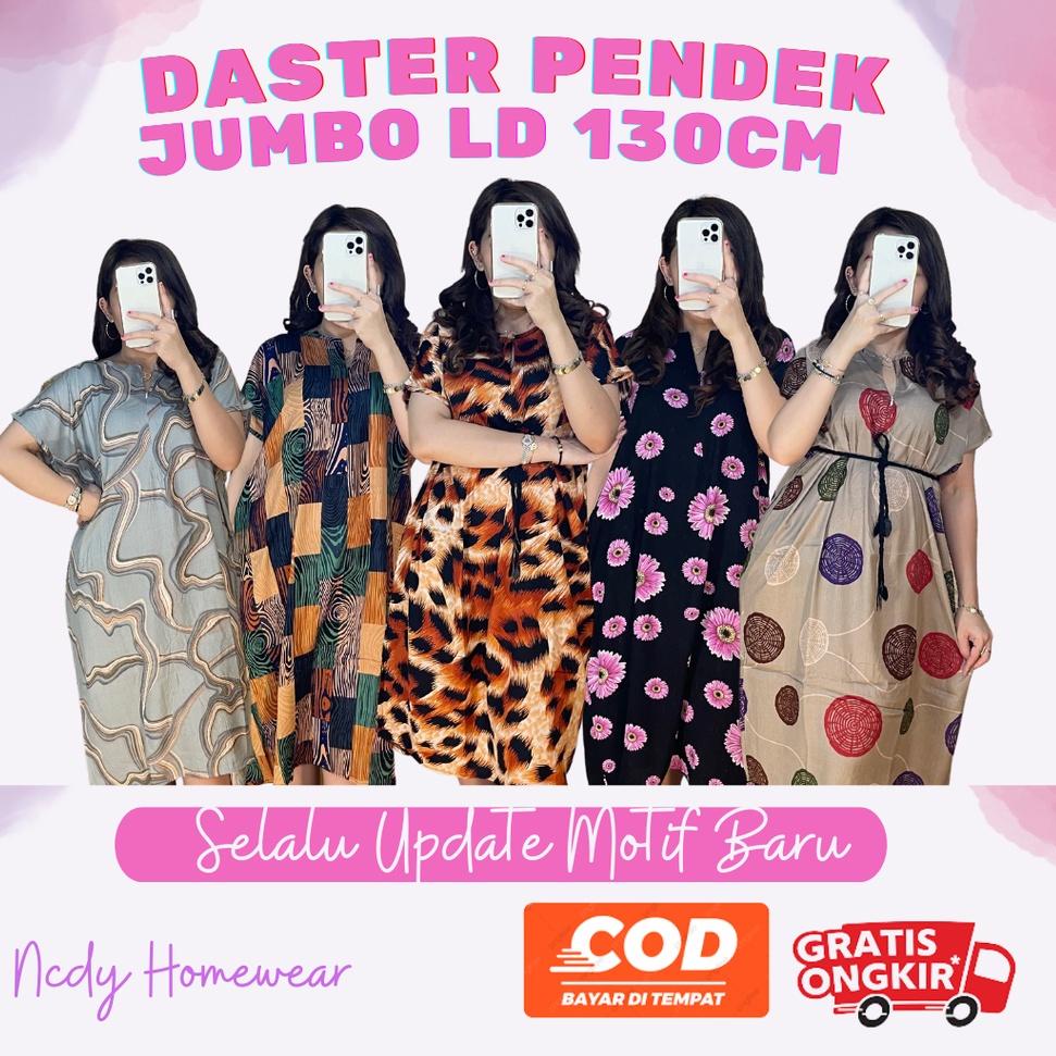MURAH MERIAH NCDY HOMEWEAR DASTER PENDEK SELUTUT RAYON PREMIUM LD 130cm BUSUI FRIENDLY KEKINIAN