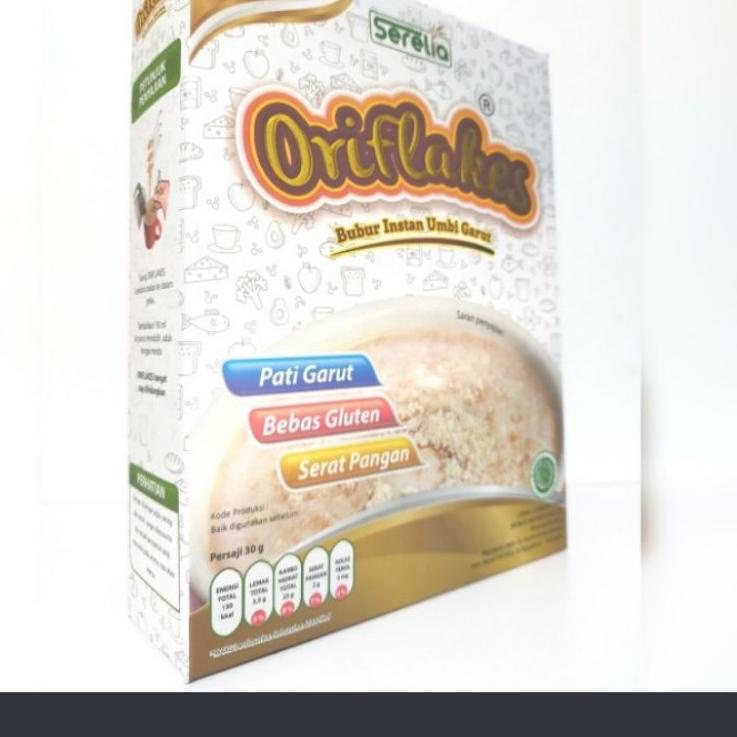 

✳ TERLARIS ORIFLAKES PLAIN/SEREAL UMBI GARUT SOLUSI ASAM LAMBUNG,MAAG,/ORIFLAKES 350GRAM ➨