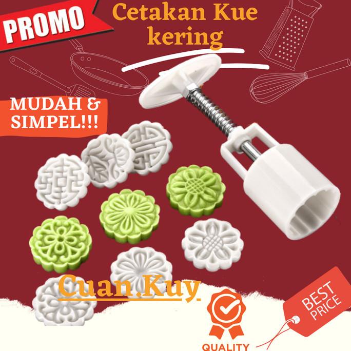 Alat Cetakan Kue Mooncake Cetak Kue Kering Kue Bulan Roti Nastar cake