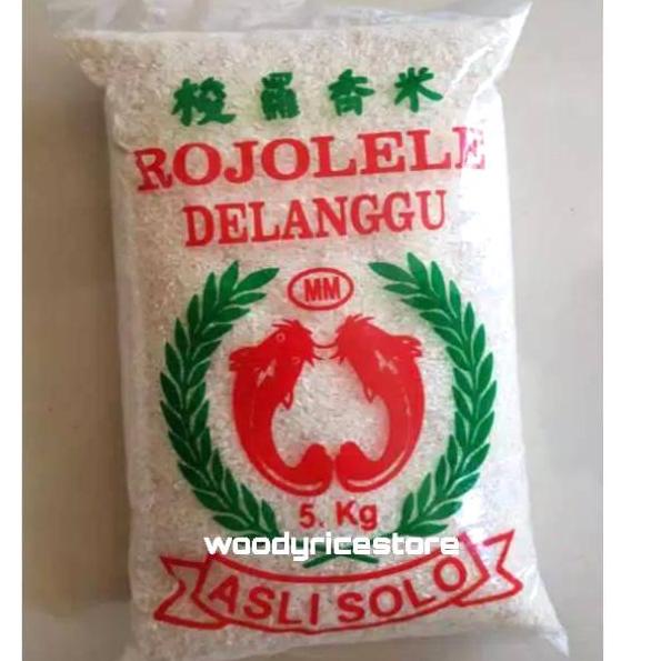 

✰ Beras Rojolele Delanggu 5KG ▲