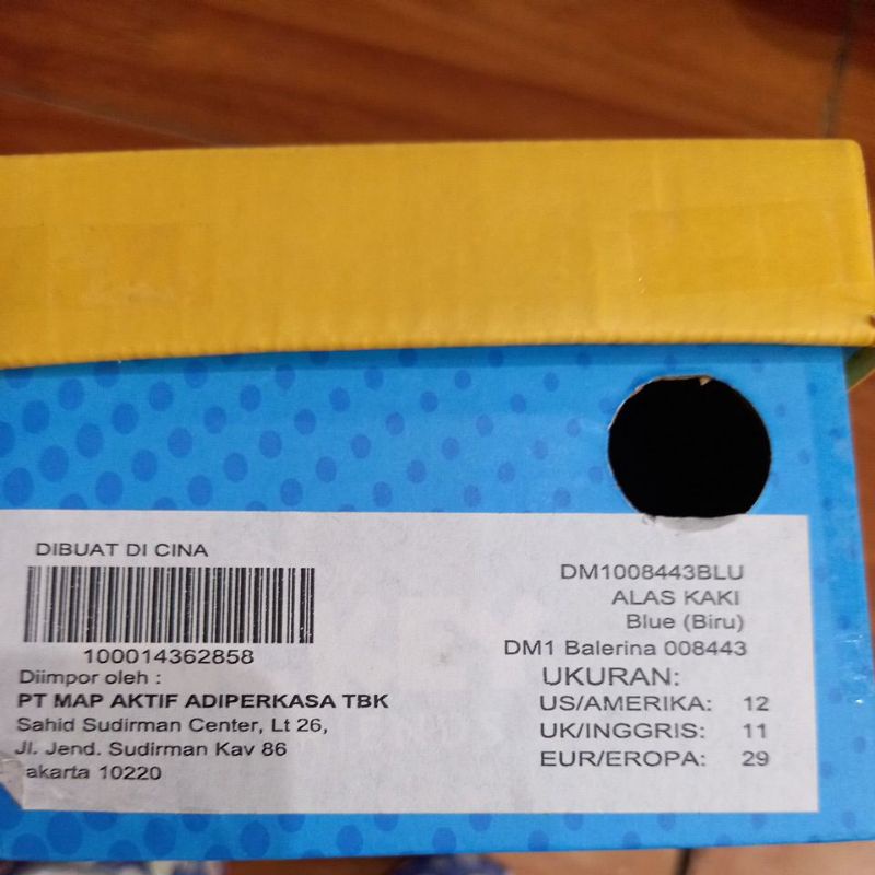 Sepatu Disney Mickey DM1008443BLU