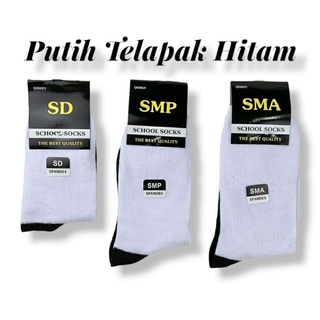 KAOS KAKI SEKOLAH, KAOS KAKI SD SMP SMA / KAOS KAKI SD SMP SMA HITAM PUTIH