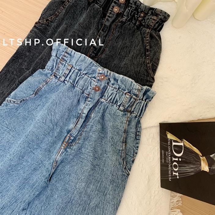 [cod]  DRAKO BAGGY JEANS // BAGGY JEANS KANCING 2  ✔