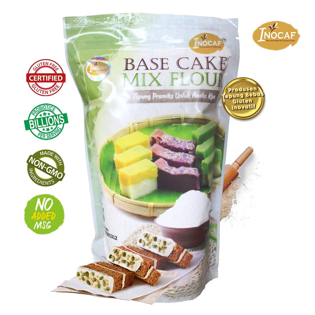 Tepung inocaf base cake mix gulakong 350gr