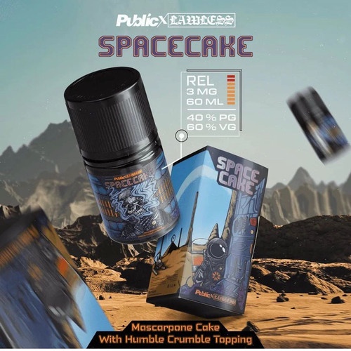 Space Cake Mascarpone Cake with Humble Crumble Topping 60ML Freebase