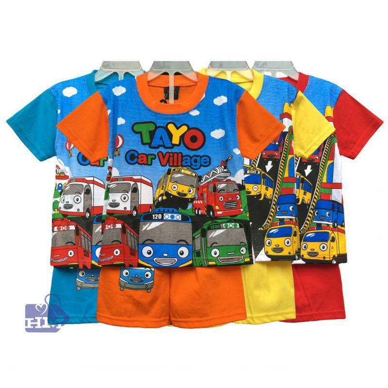 SETELAN KAOS ANAK TAYO UTK 1 SAMPAI 7 THN / BAJU TAYO