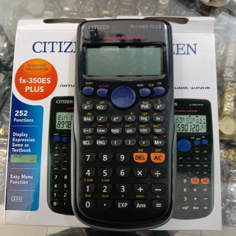 

kalkulator scientific citizen fx-350esplus