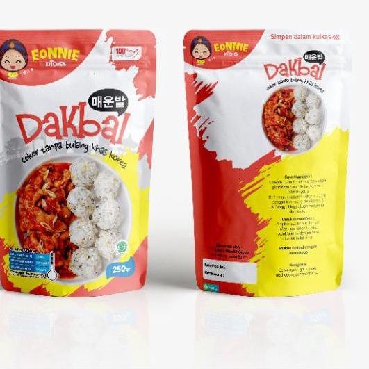 

【Penjualan Terbaik】✅COD Eonnie Kitchen - Dakbal Ceker Tanpa Tulang