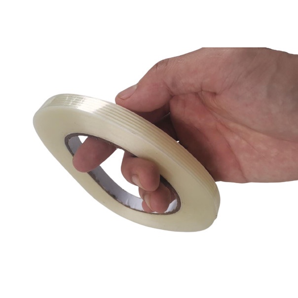 

Tape 50Meter Filamen Filament Tape Fiberglass Solasi Serat Fiber 10Mm 20Mm