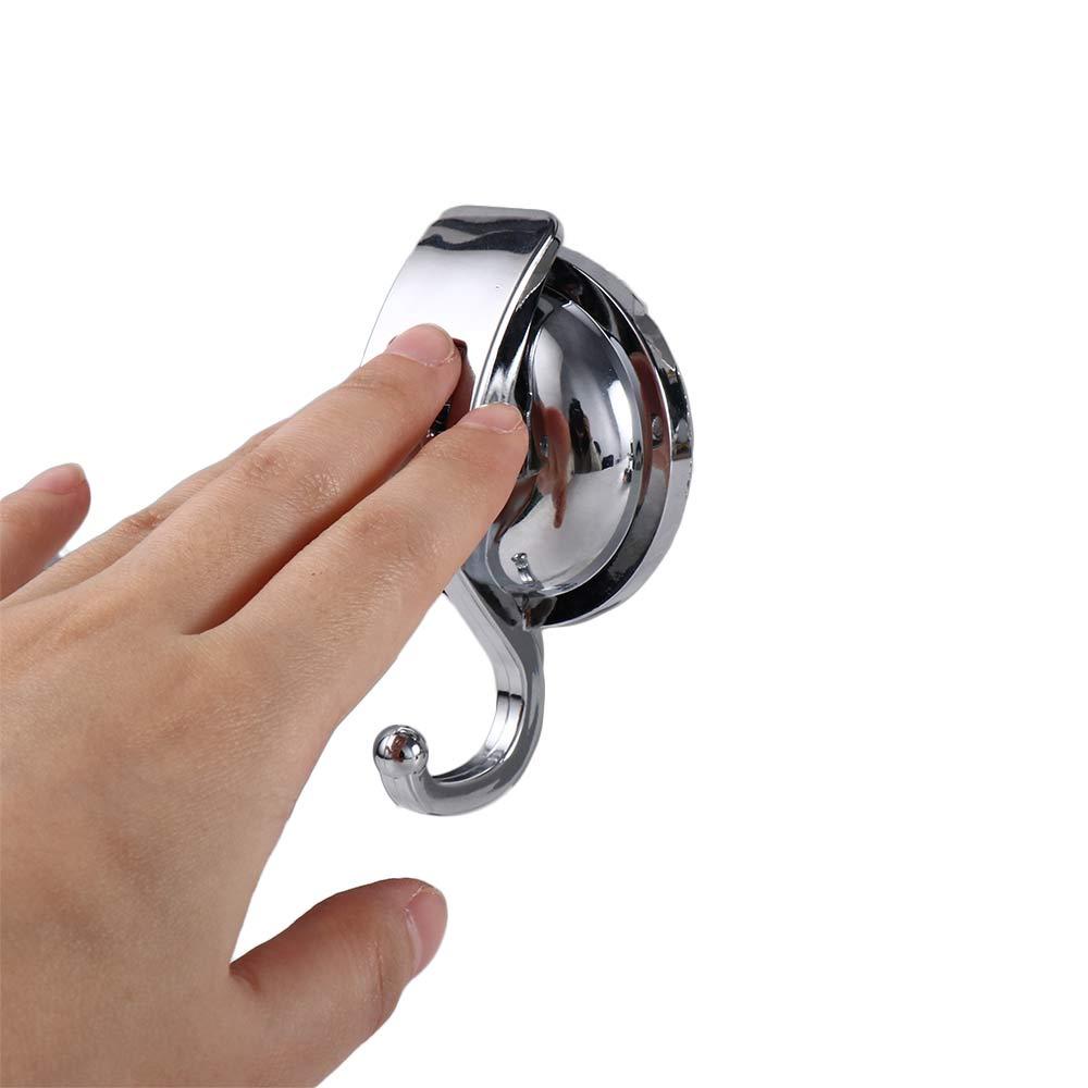 [Elegan] Suction Cup Hooks 1pcs Vacuum Suction Cup Heavy-Duty Mudah Dipasang Punching Free Removable Gantungan Dinding