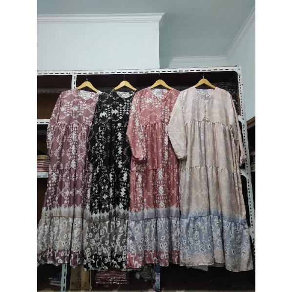 GAMIS MAXMARA PREMIUM MOTIF WAJIK REMPEL GAMIS BUSUI / GAMIS TERLARIS/ GAMIS MAXMARA REMPEL/ GAMIS MURAH/ SIZE M L XL XXL/ BEST SELLER