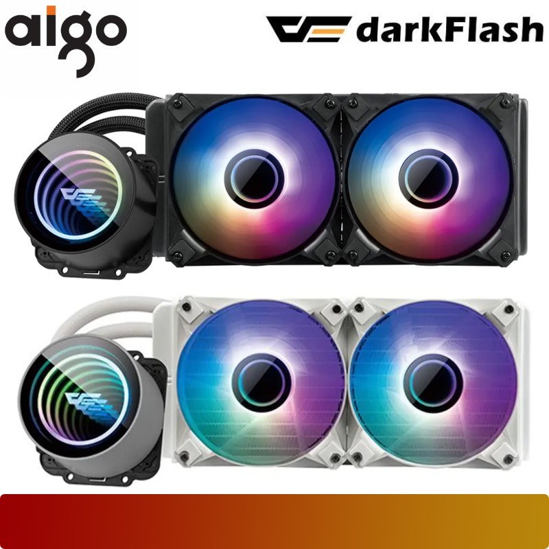 CPU Cooler - DarkFlash Twister DX240 V2 | 240mm AIO Liquid Cooling