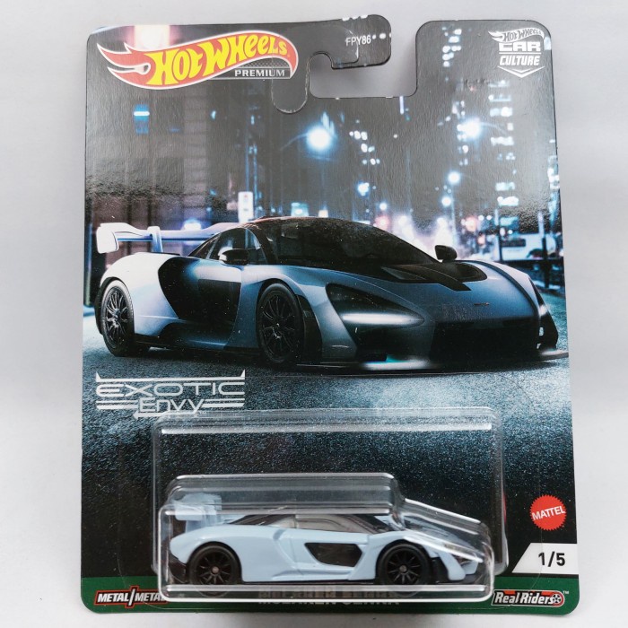 Terlaris Hot Wheels Premium Car - Exotic Envy Mclaren Senna