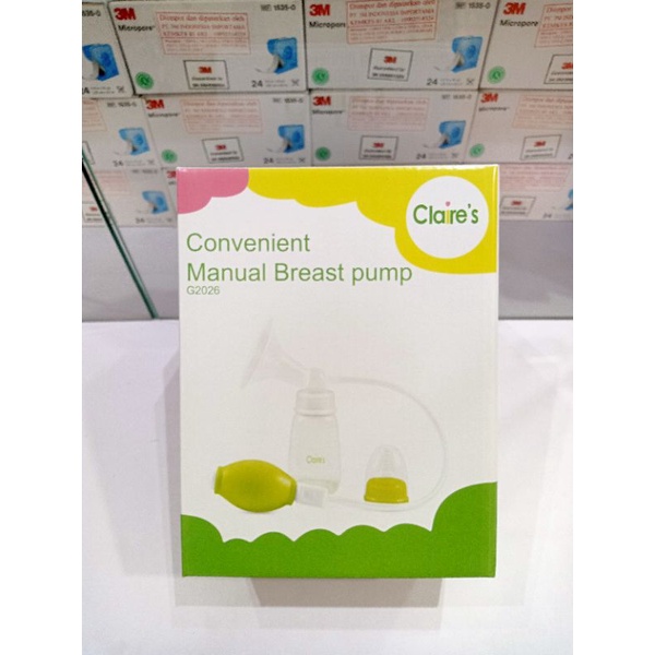 Pompa Asi Manual Claire's  Claires  Manual Breast Pump G2026 100% Original