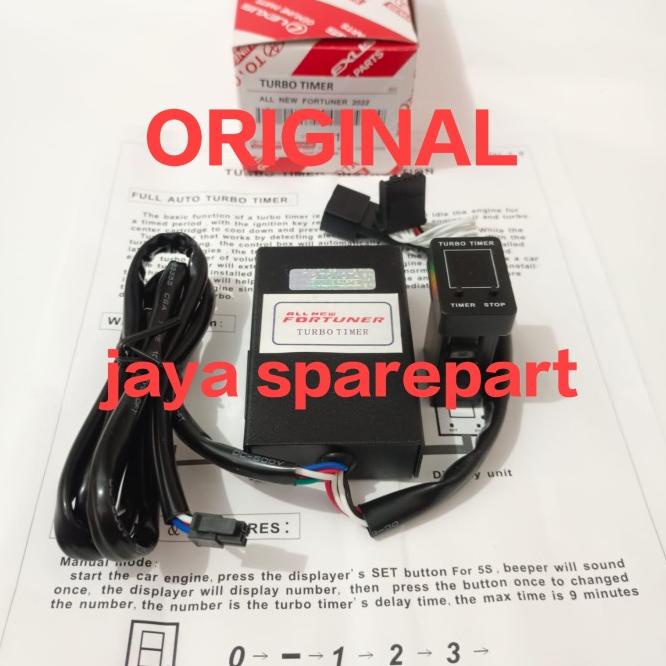 Turbo Timer All New Fortuner 2022 Original Plug N Play