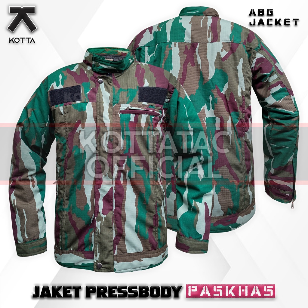 JAKET LORENG PASKHAS - JAKET PRESSBODY PASKHAS - JAKET TACTICAL TNI - JAKET LORENG ARMY - JAKET TENTARA